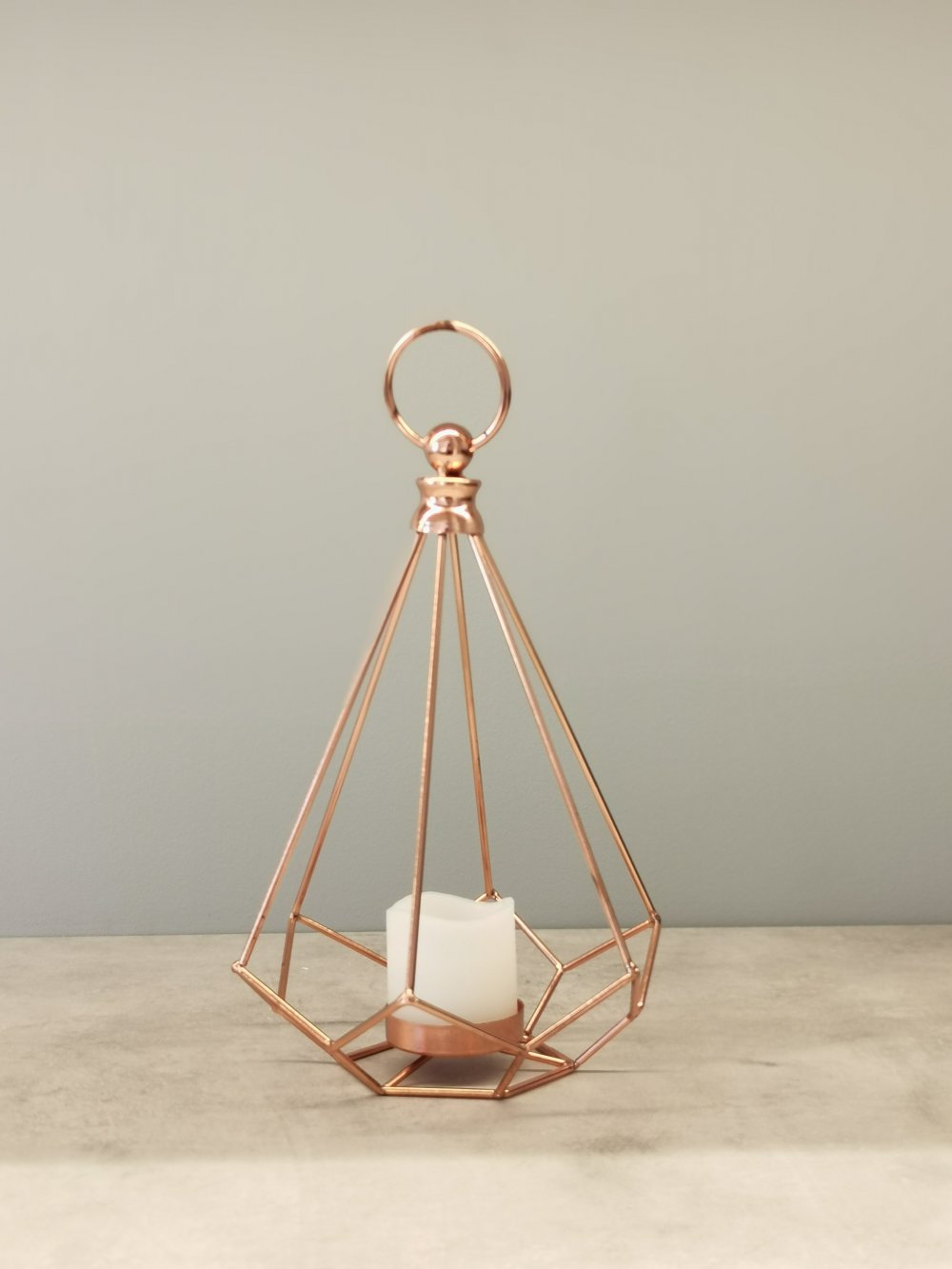 Edge metal lantern led