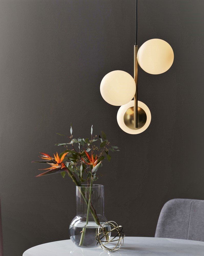 Lilly kattovalaisin messinki/opaali